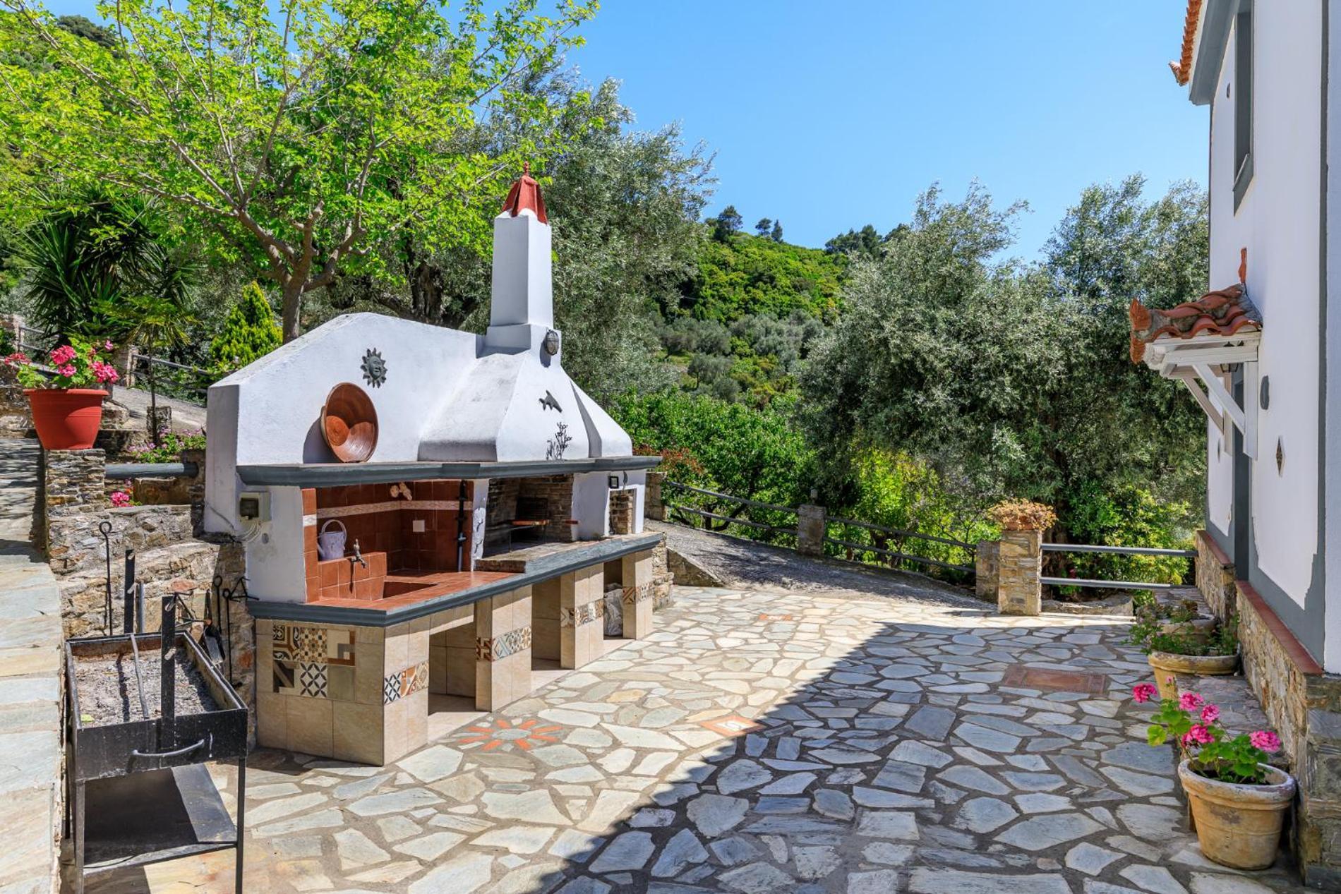 Villa Agia Marina Skopelos Exteriér fotografie